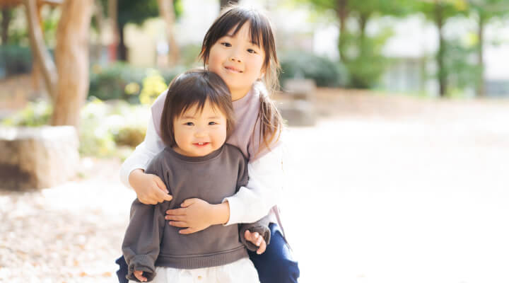 笑顔の子どもたち